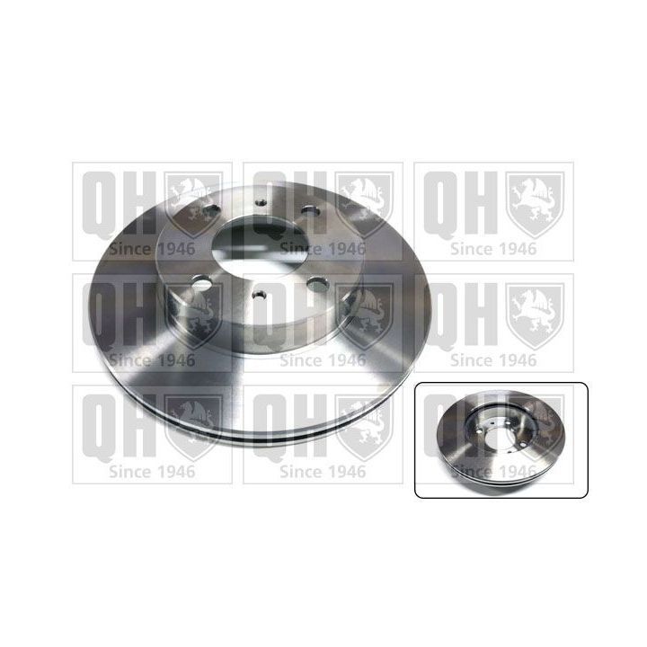 Stabdžių diskas QUINTON HAZELL BDC4805