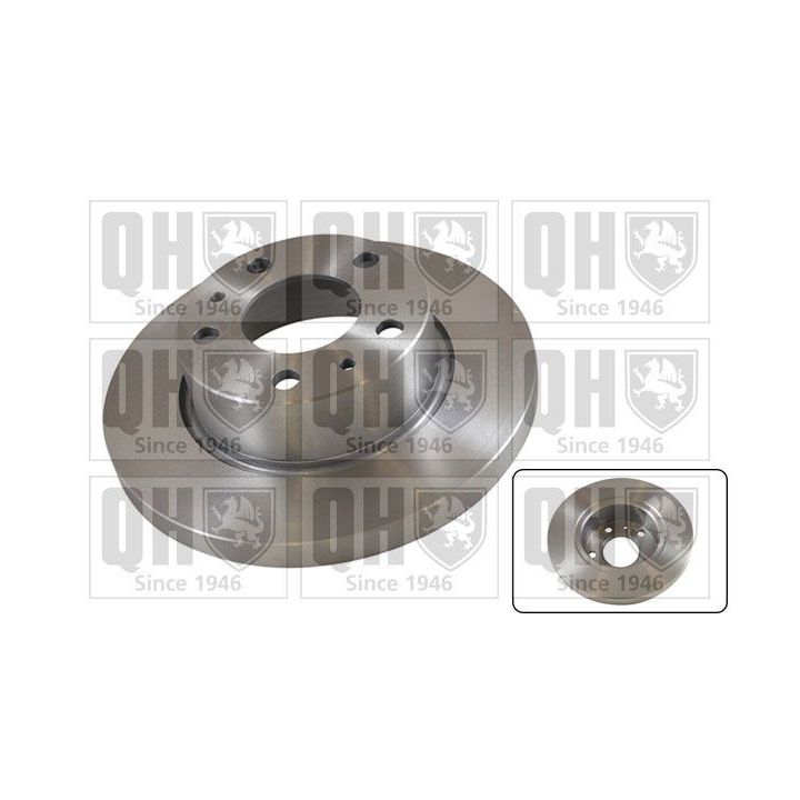 Stabdžių diskas QUINTON HAZELL BDC5235