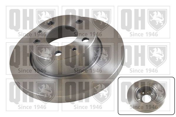 Stabdžių diskas QUINTON HAZELL BDC5235
