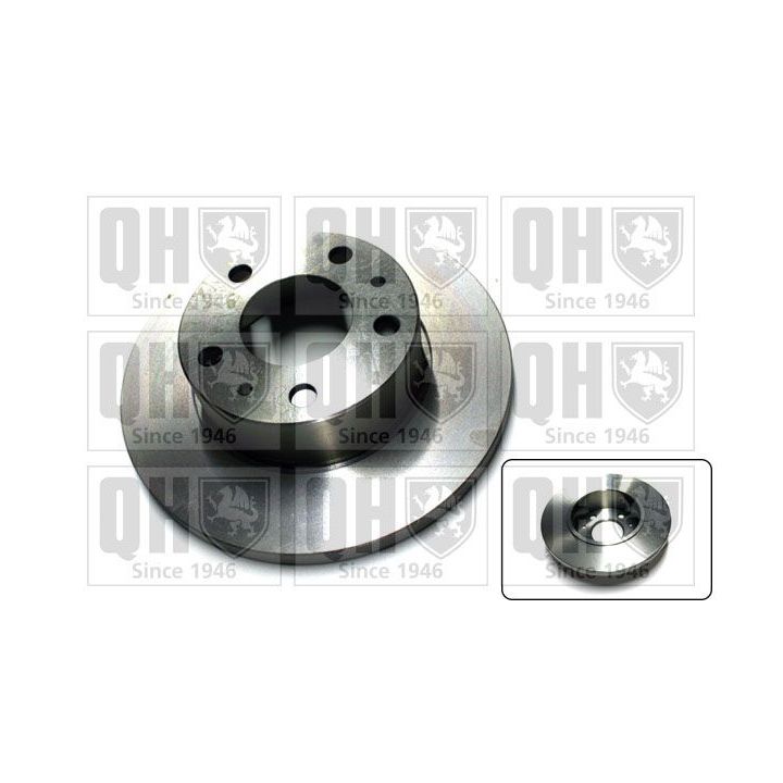 Stabdžių diskas QUINTON HAZELL BDC5236
