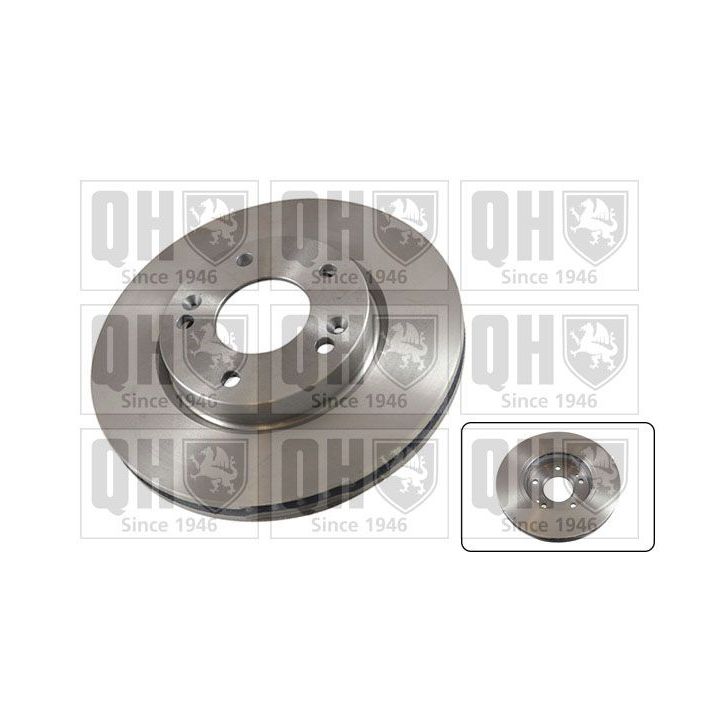 Stabdžių diskas QUINTON HAZELL BDC5285