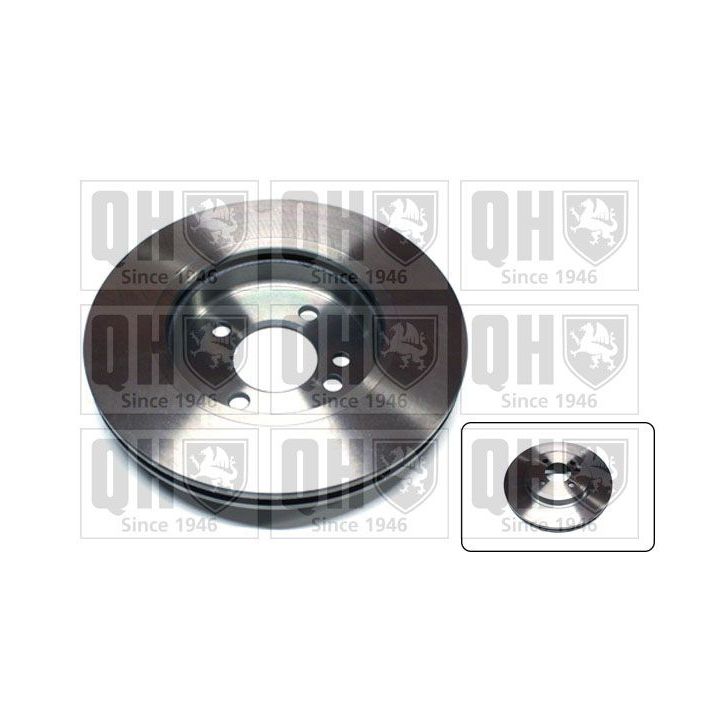 Stabdžių diskas QUINTON HAZELL BDC5312