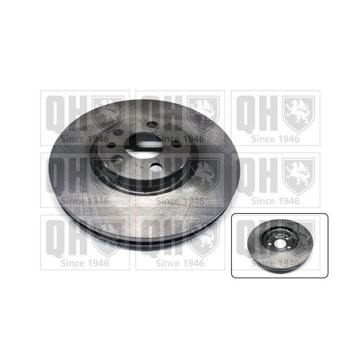 Stabdžių diskas QUINTON HAZELL BDC5347