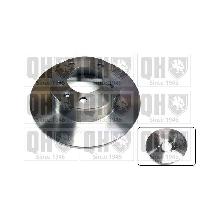 Stabdžių diskas QUINTON HAZELL BDC5348
