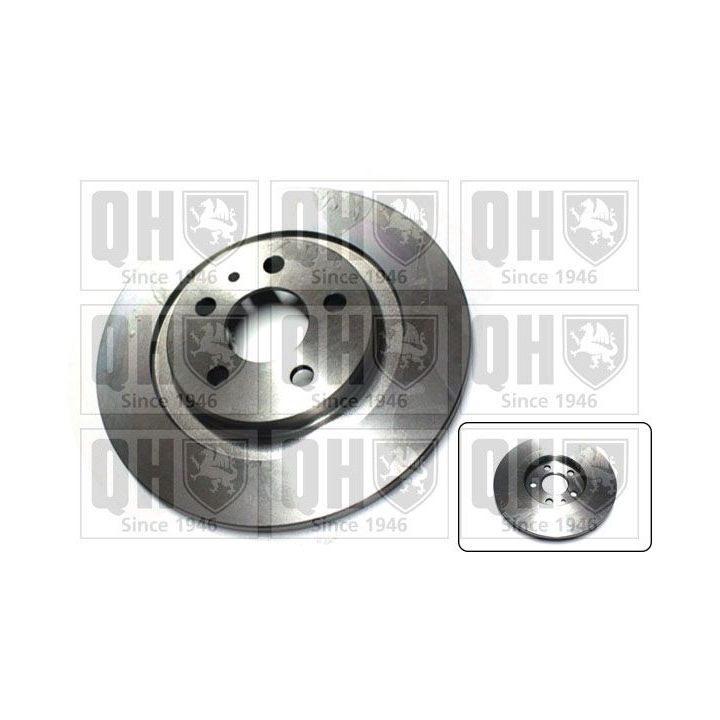 Stabdžių diskas QUINTON HAZELL BDC5349