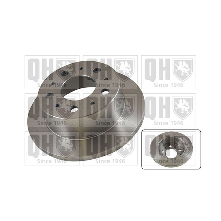 Stabdžių diskas QUINTON HAZELL BDC5365