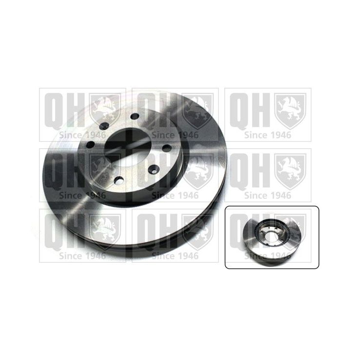 Stabdžių diskas QUINTON HAZELL BDC5407