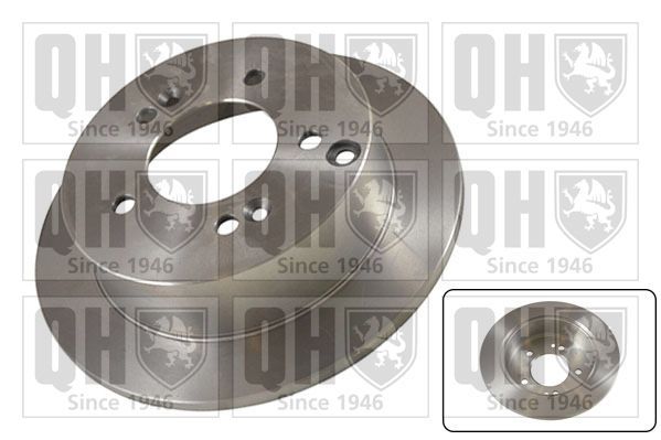 Stabdžių diskas QUINTON HAZELL BDC5409
