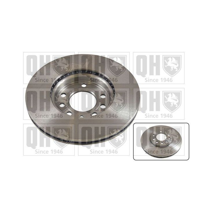 Stabdžių diskas QUINTON HAZELL BDC5412
