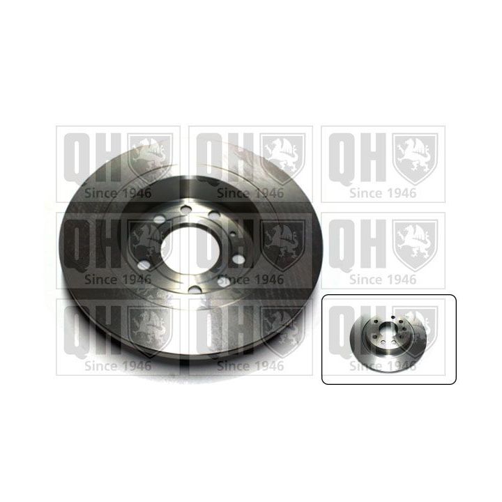 Stabdžių diskas QUINTON HAZELL BDC5413