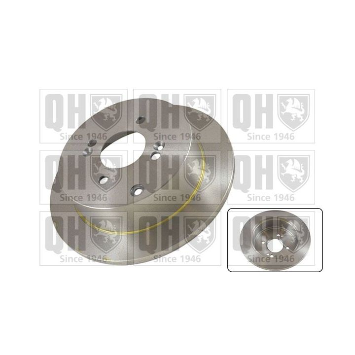 Stabdžių diskas QUINTON HAZELL BDC5451