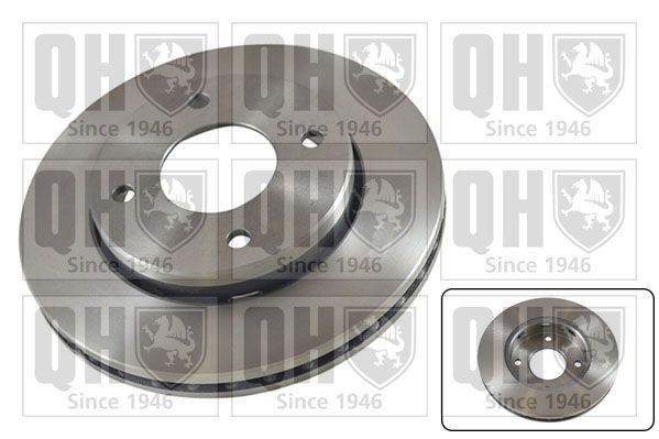 Stabdžių diskas QUINTON HAZELL BDC5452