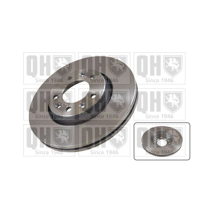 Stabdžių diskas QUINTON HAZELL BDC5453