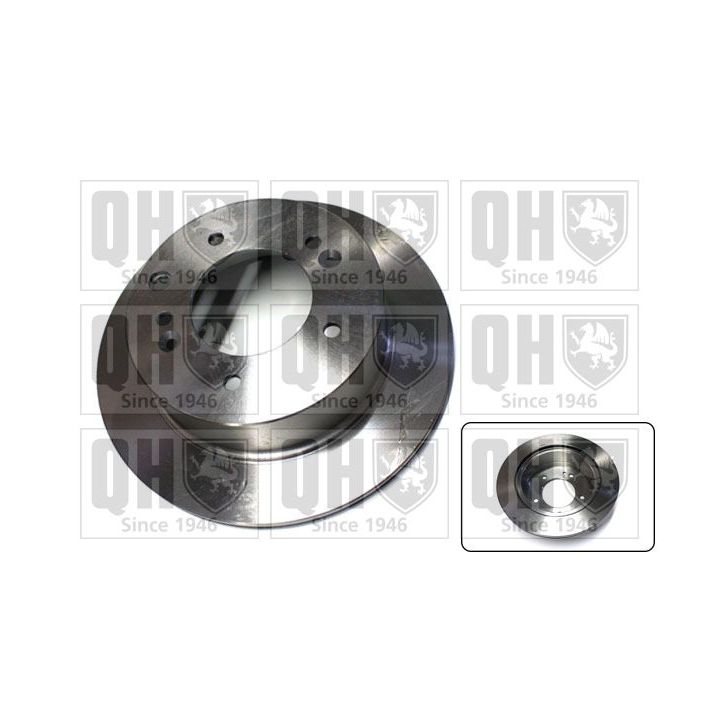 Stabdžių diskas QUINTON HAZELL BDC5463