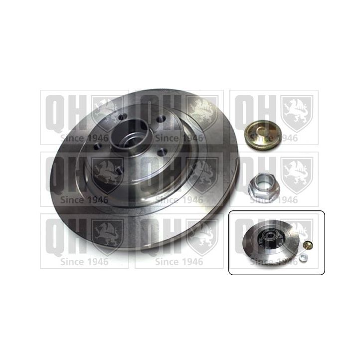 Stabdžių diskas QUINTON HAZELL BDC5468