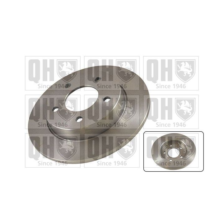 Stabdžių diskas QUINTON HAZELL BDC5491