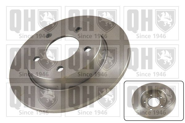 Stabdžių diskas QUINTON HAZELL BDC5491