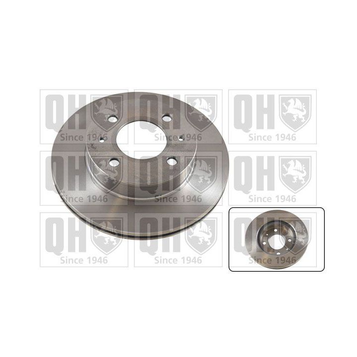 Stabdžių diskas QUINTON HAZELL BDC5507