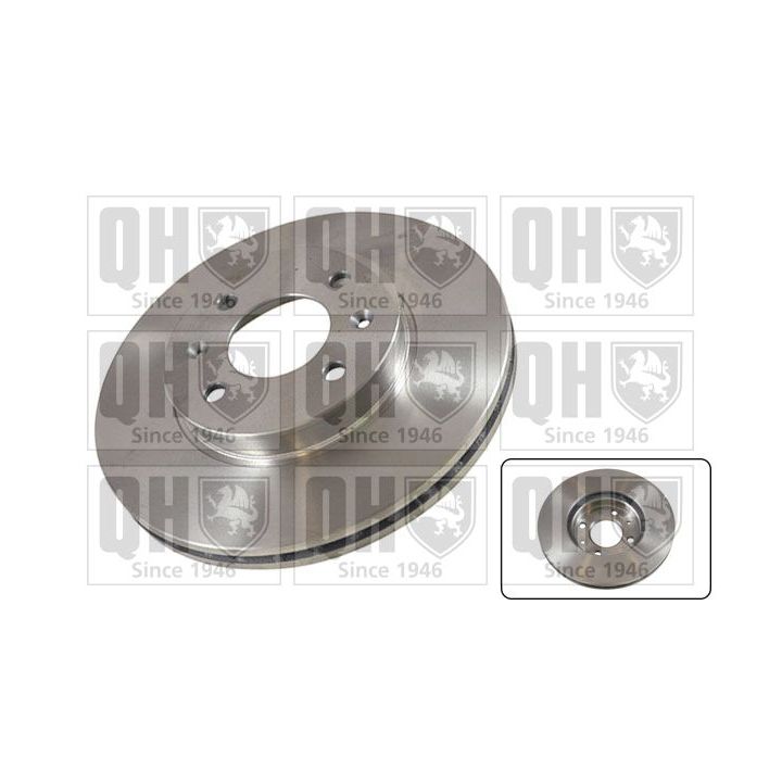 Stabdžių diskas QUINTON HAZELL BDC5536
