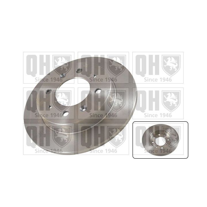 Stabdžių diskas QUINTON HAZELL BDC5567