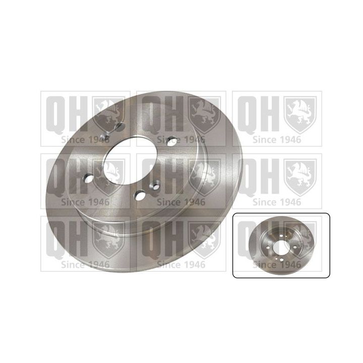 Stabdžių diskas QUINTON HAZELL BDC5568