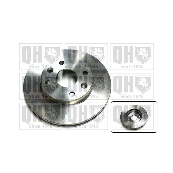Stabdžių diskas QUINTON HAZELL BDC5569