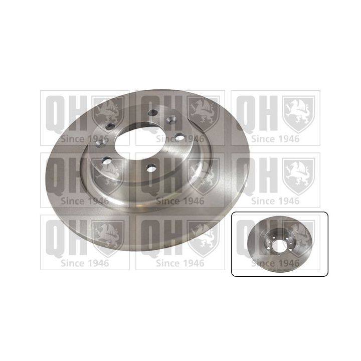 Stabdžių diskas QUINTON HAZELL BDC5591