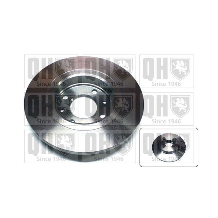 Stabdžių diskas QUINTON HAZELL BDC5615