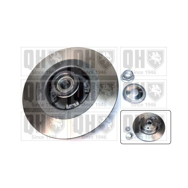 Stabdžių diskas QUINTON HAZELL BDC5616