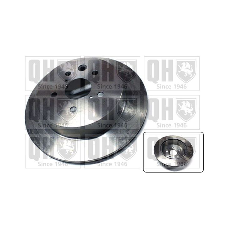 Stabdžių diskas QUINTON HAZELL BDC5657
