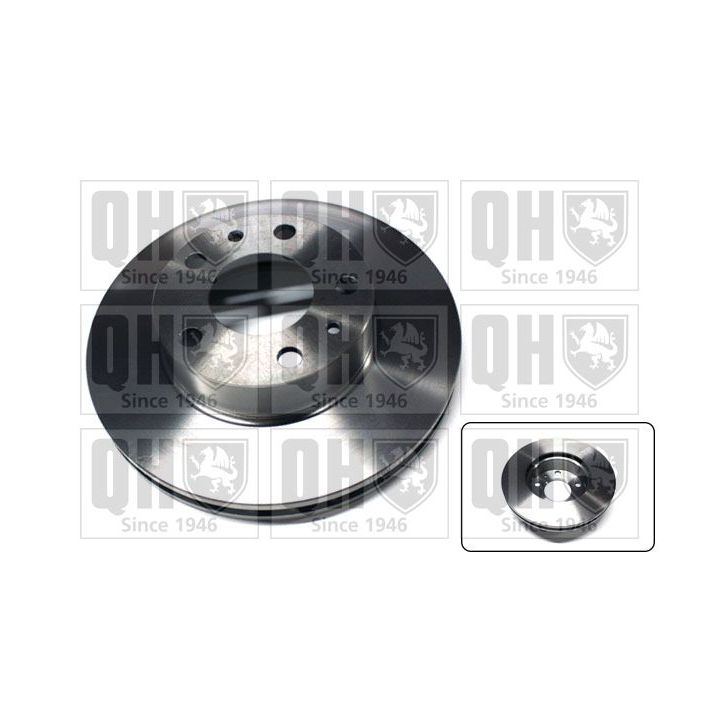 Stabdžių diskas QUINTON HAZELL BDC5661