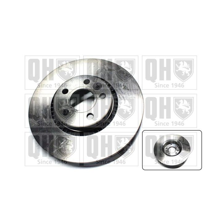 Stabdžių diskas QUINTON HAZELL BDC5718