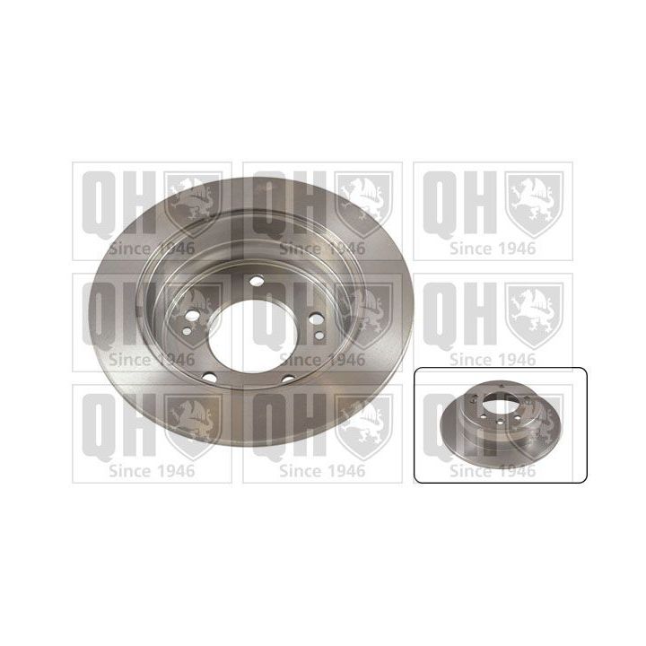 Stabdžių diskas QUINTON HAZELL BDC5752