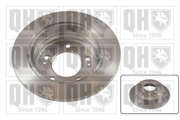 Stabdžių diskas QUINTON HAZELL BDC5752