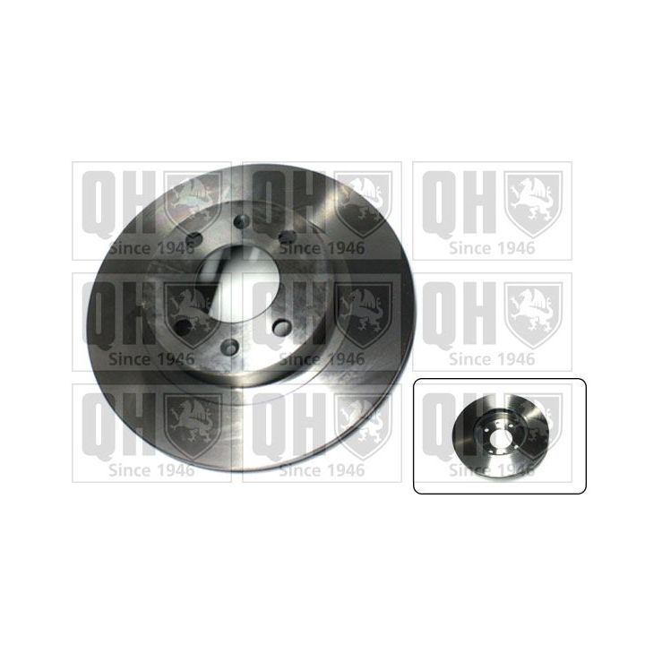 Stabdžių diskas QUINTON HAZELL BDC5755