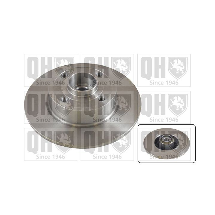 Stabdžių diskas QUINTON HAZELL BDC5773