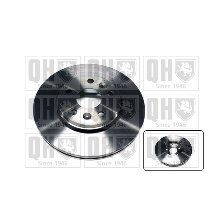 Stabdžių diskas QUINTON HAZELL BDC5836