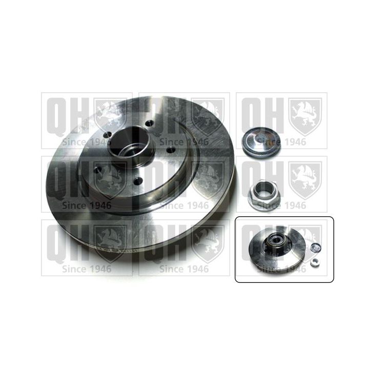 Stabdžių diskas QUINTON HAZELL BDC5837
