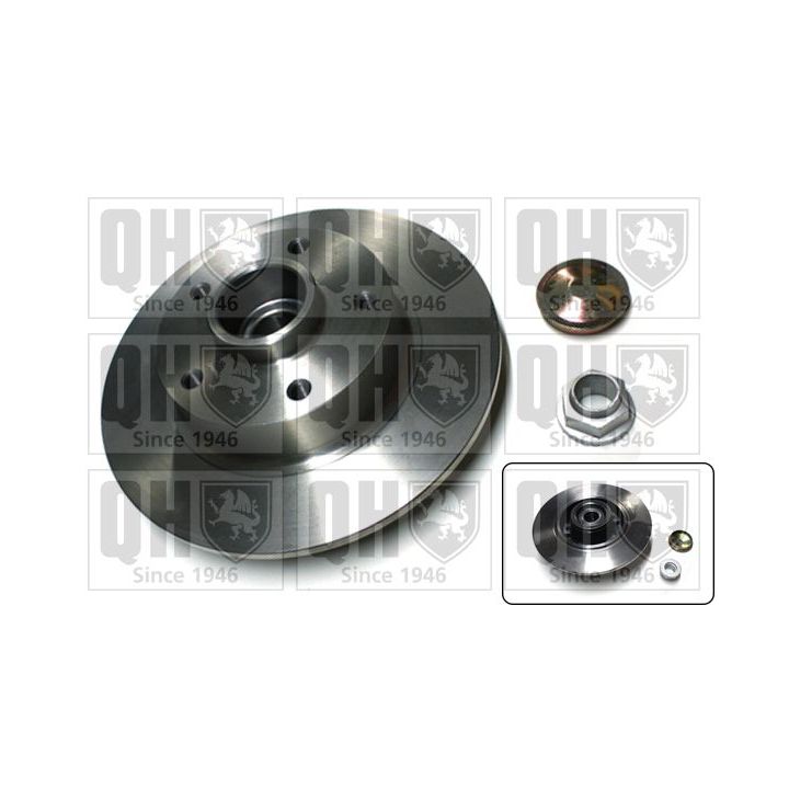 Stabdžių diskas QUINTON HAZELL BDC5841