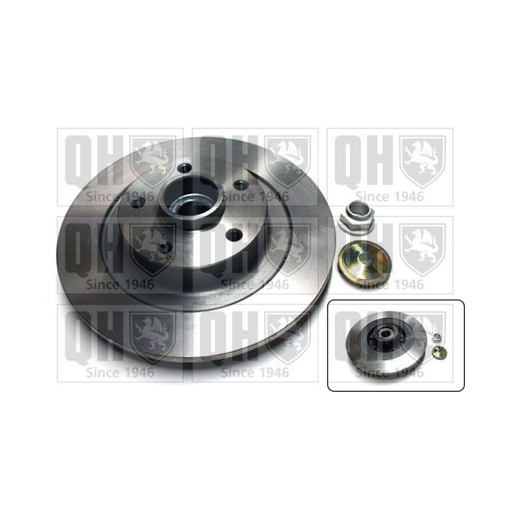 Stabdžių diskas QUINTON HAZELL BDC5842