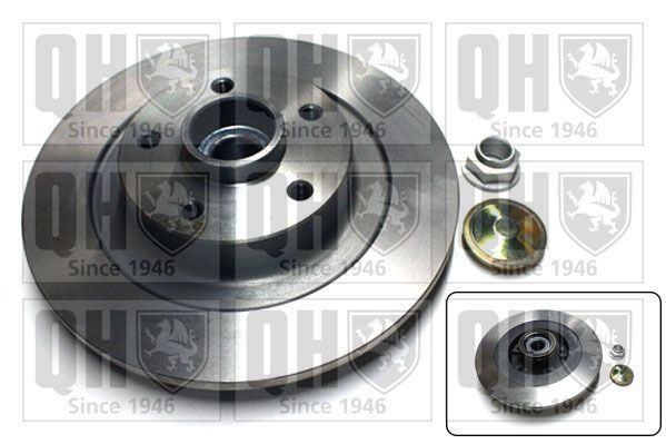 Stabdžių diskas QUINTON HAZELL BDC5842