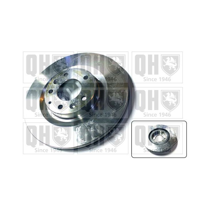 Stabdžių diskas QUINTON HAZELL BDC5870