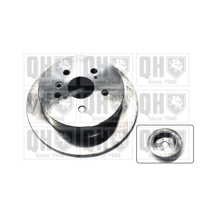 Stabdžių diskas QUINTON HAZELL BDC5890