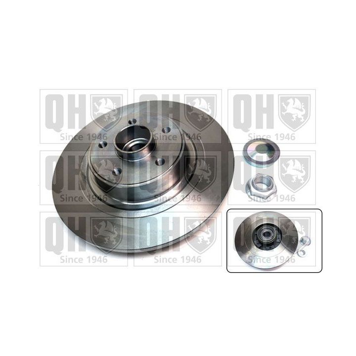 Stabdžių diskas QUINTON HAZELL BDC5937