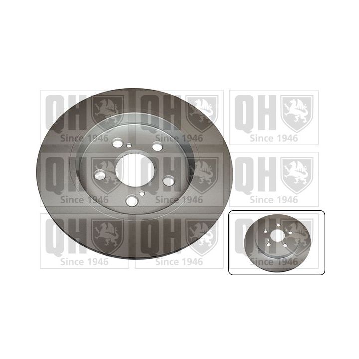 Stabdžių diskas QUINTON HAZELL BDC5944