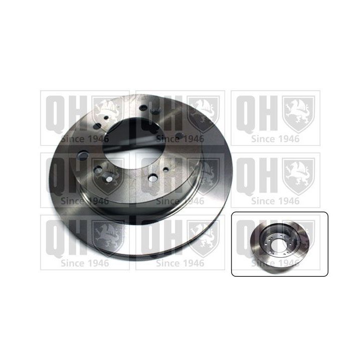 Stabdžių diskas QUINTON HAZELL BDC5958