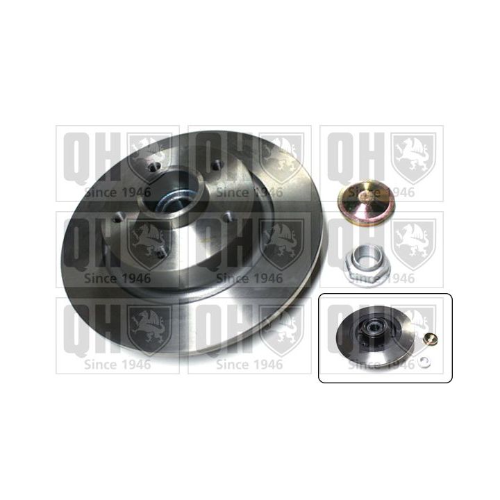 Stabdžių diskas QUINTON HAZELL BDC5983