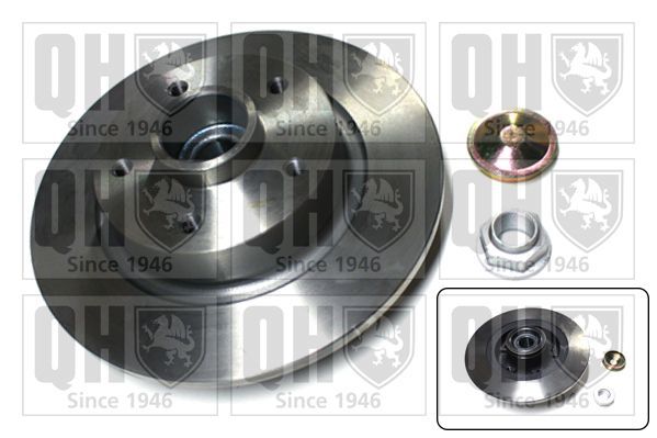 Stabdžių diskas QUINTON HAZELL BDC5983
