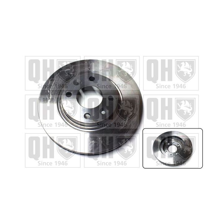 Stabdžių diskas QUINTON HAZELL BDC6025
