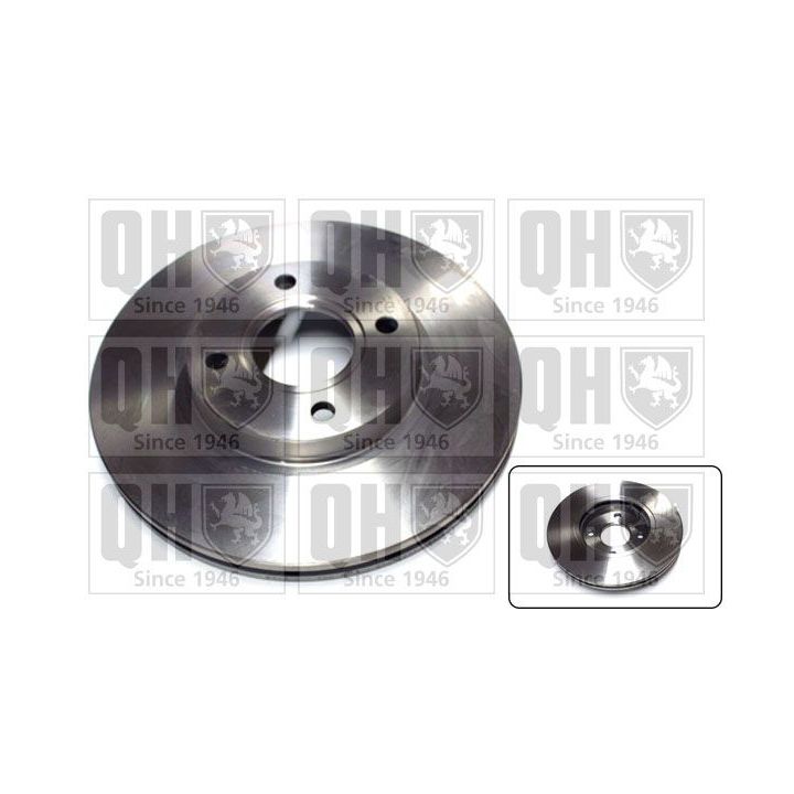 Stabdžių diskas QUINTON HAZELL BDC6039